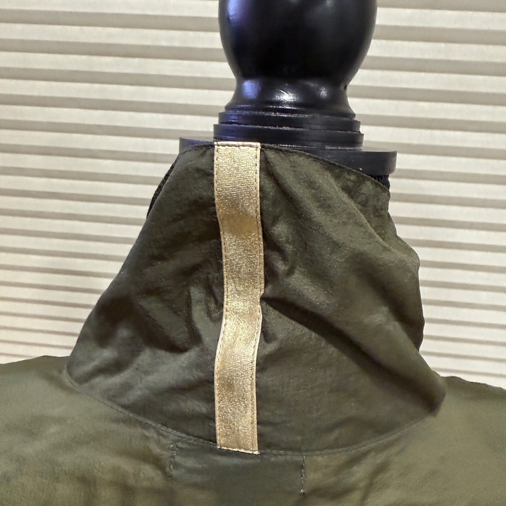 Olive and Black Track Jacket Women's - Picture 6 of 10